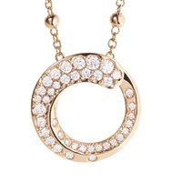Collana Crivelli Donna Like in Oro rosa Diamante 1.12 Ct 80143851 - 80143851